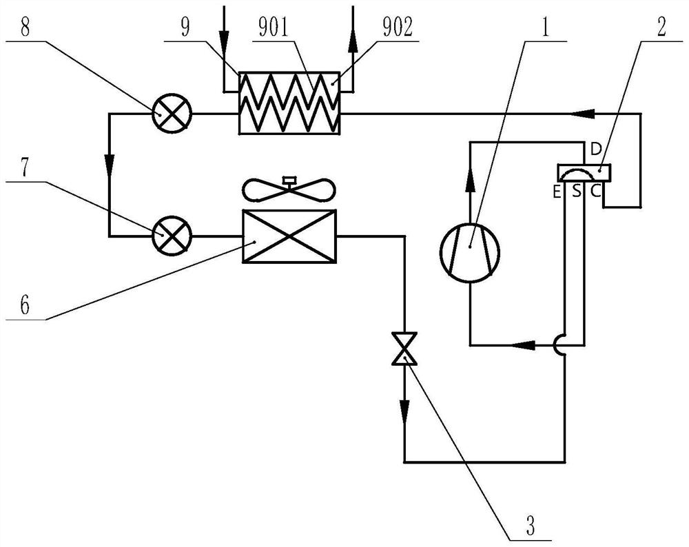 Heat storage assembly, heat pump hot water system and control method of heat pump hot water system