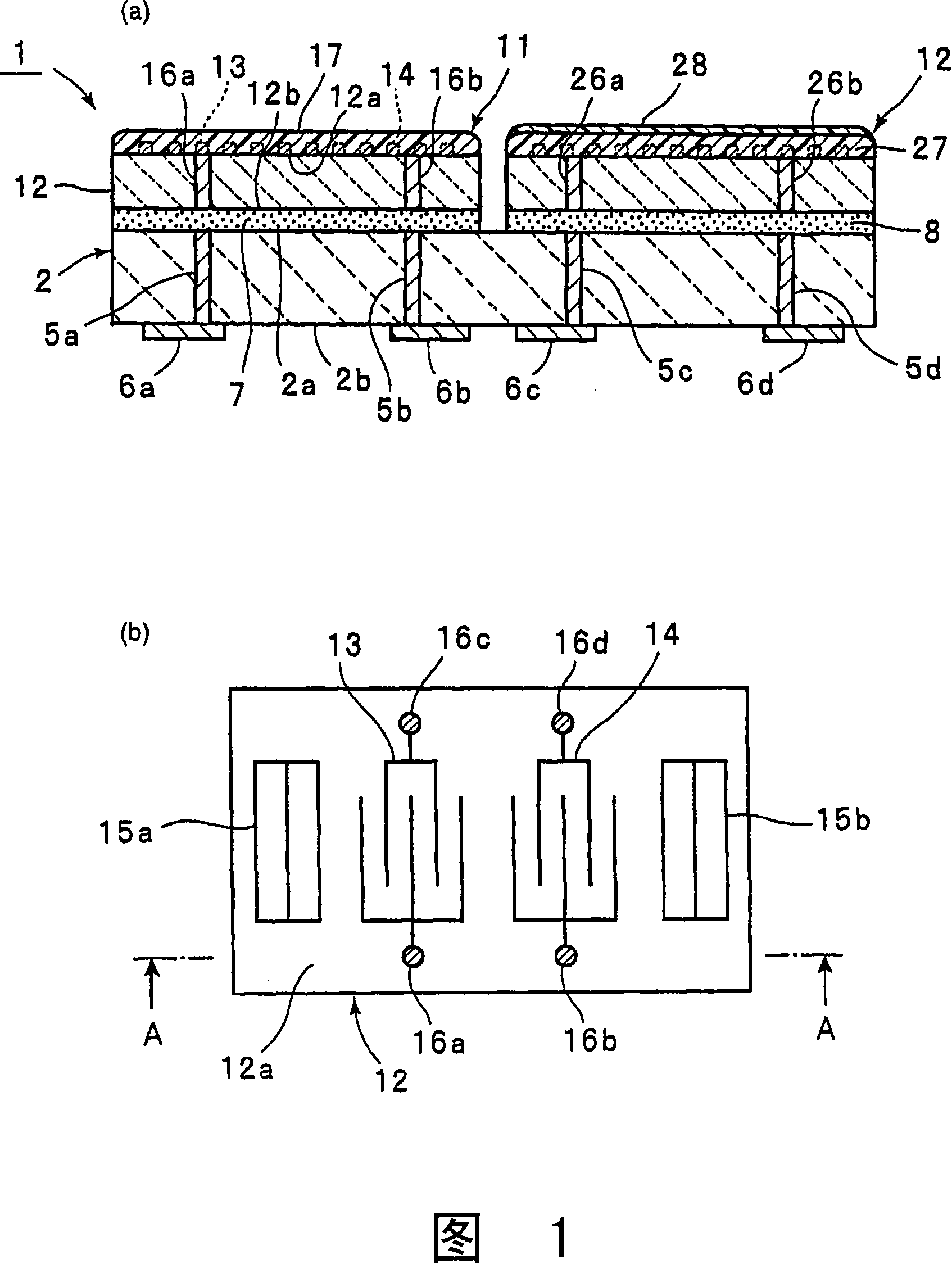 Surface wave sensor device