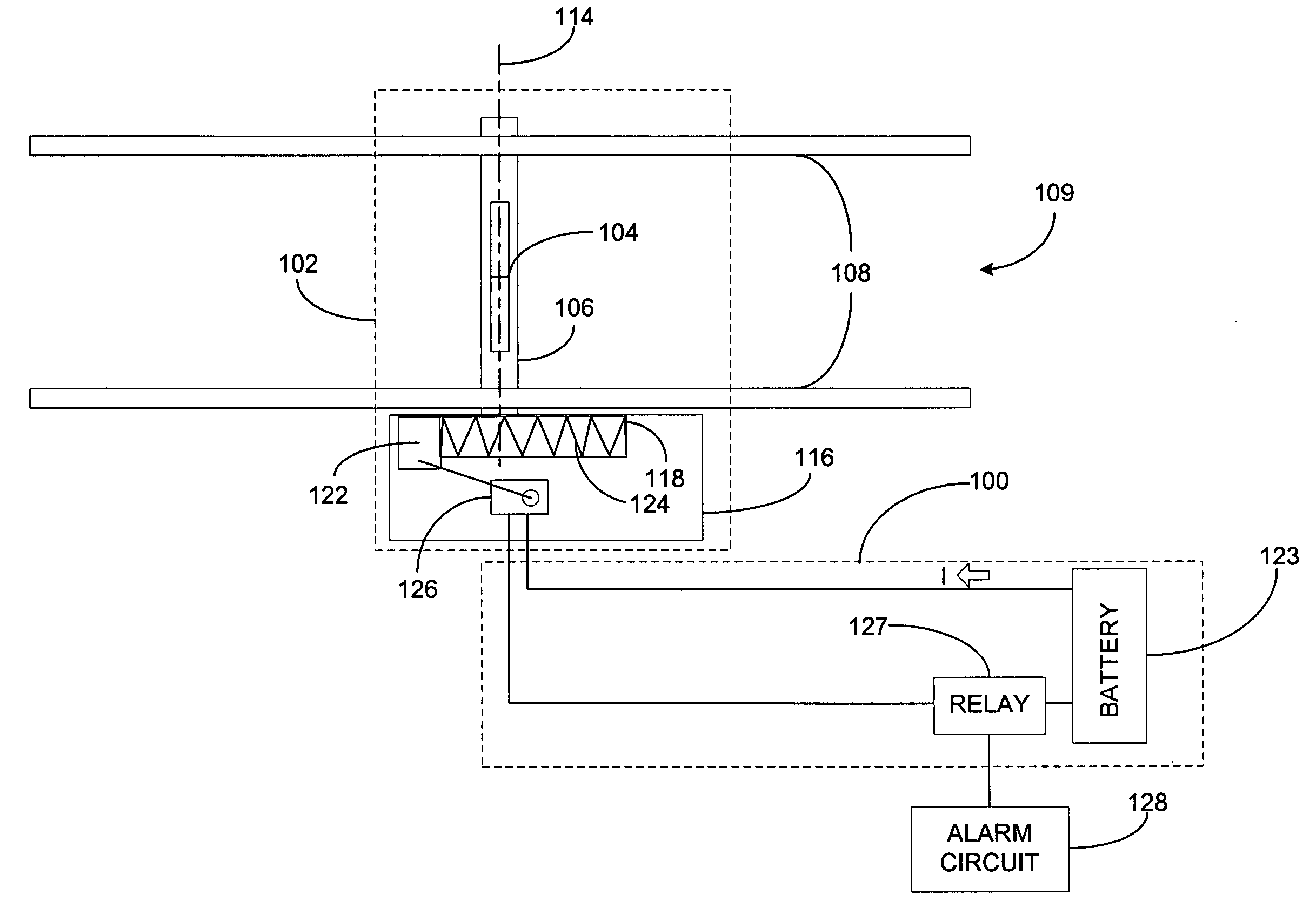 Apparatus and method for contact-less switching