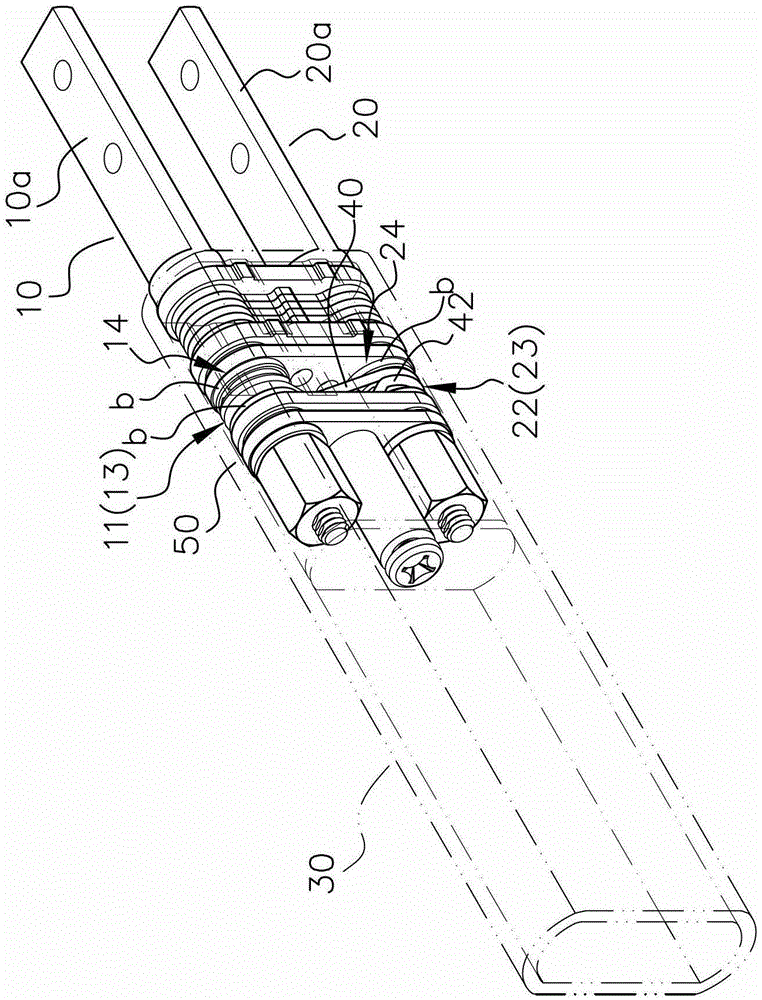 Synchronous motion device for double rotating shafts