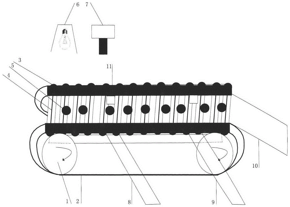 Field grading detection method and system for postharvest apples based on embedded technology