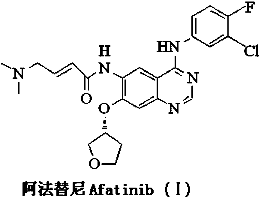 Synthetic method of antineoplastic drug afatinib
