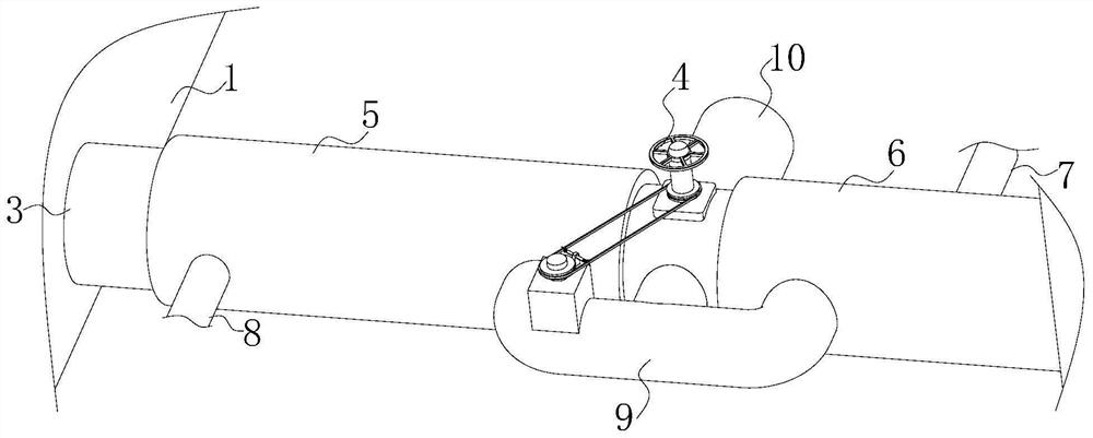 Recovery system for electroplating liquid in electroplating bath