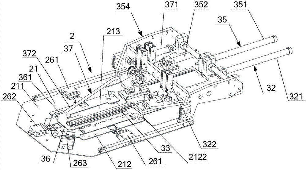 Sleeve vent folding and sewing integrated machine