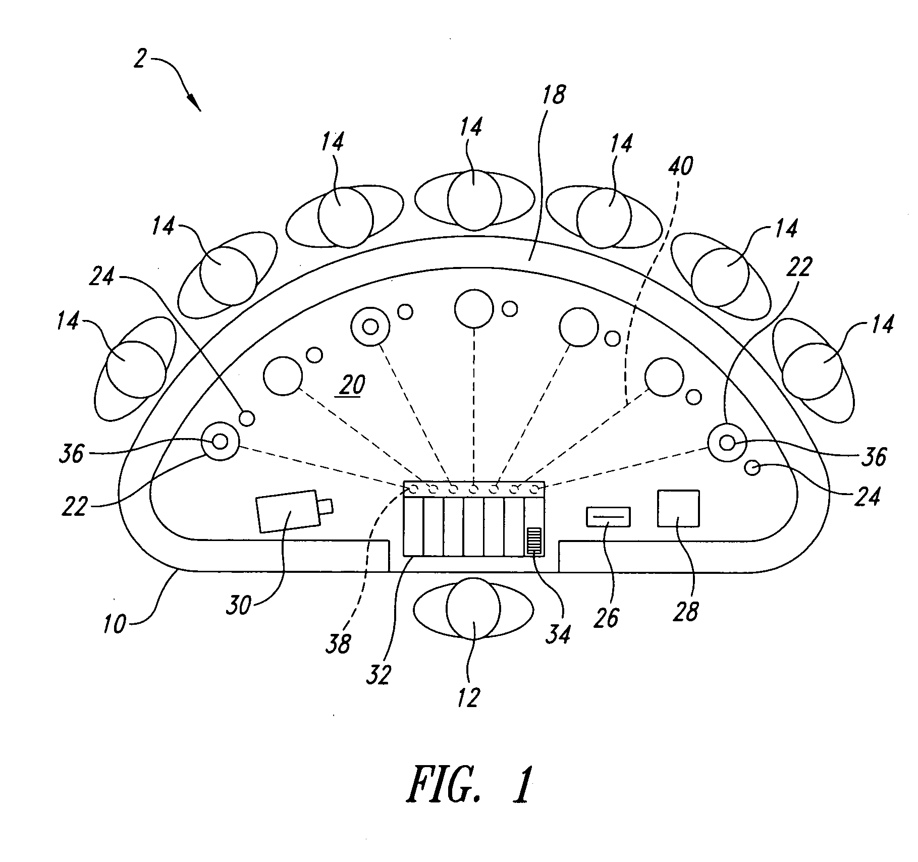 Systems and methods for scanning gaming chips placed on a gaming table