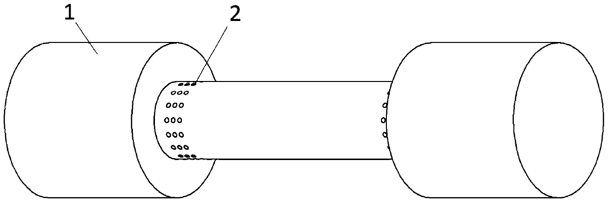 An anti-cavitation spool structure