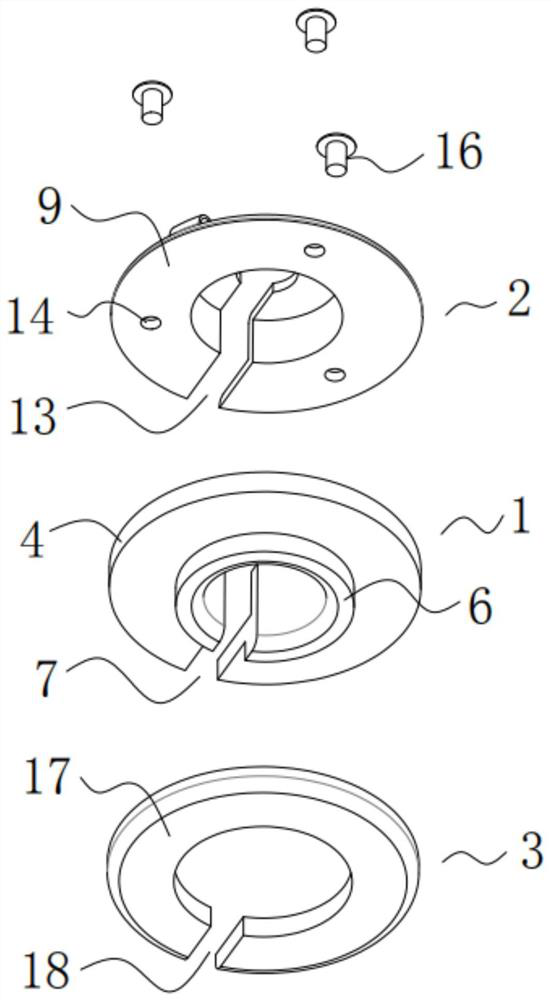 An injection seat fixing device for an infusion port