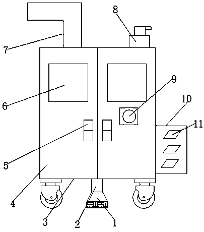 Multifunctional file storage device for hospital archives management