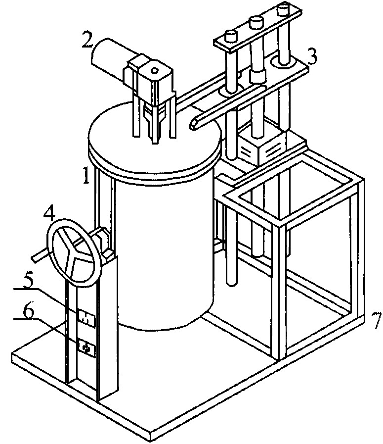 Reaction kettle for polybenzimidazole fusion synthesis