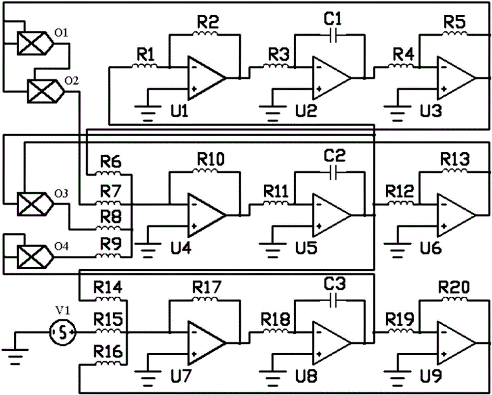 Three-order non-autonomous nonlinear chaotic circuit