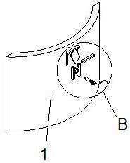 Clysis treatment device for general surgery department