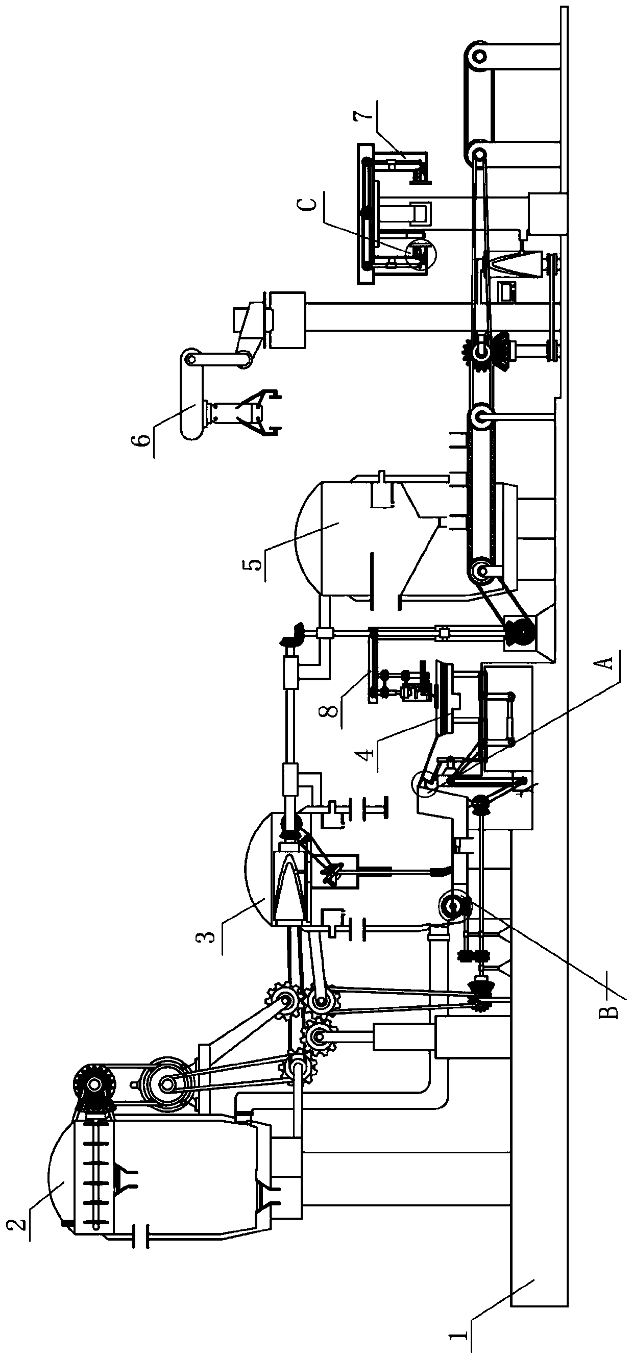 Plant extracting, processing and packaging device