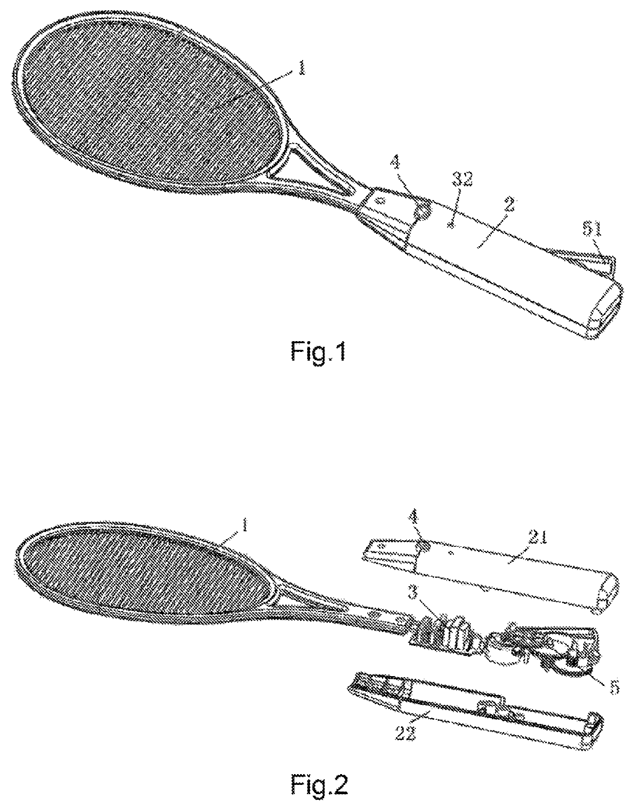 Battery-free electric mosquito swatter