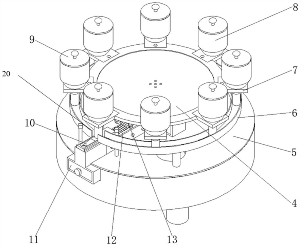 Medicine box and medicine discharging method