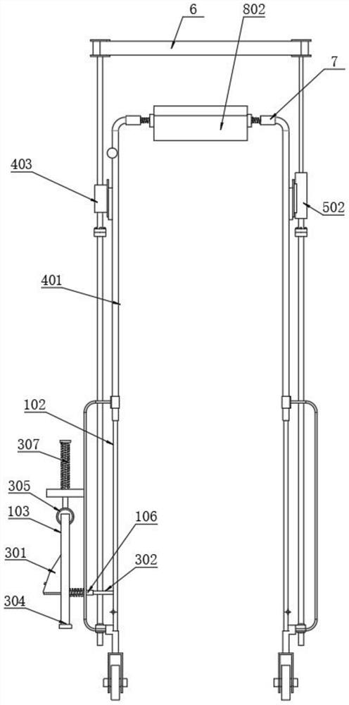 Honeycomb brick cement pouring device for building construction