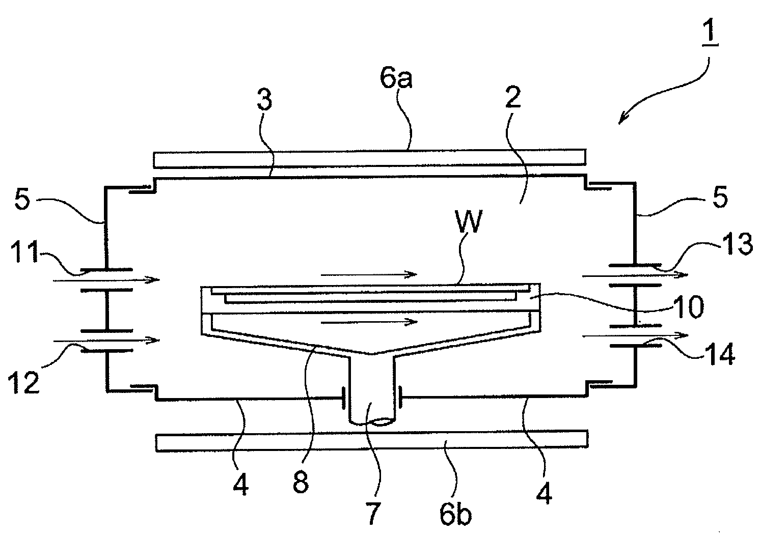 Susceptor for vapor phase epitaxial growth device