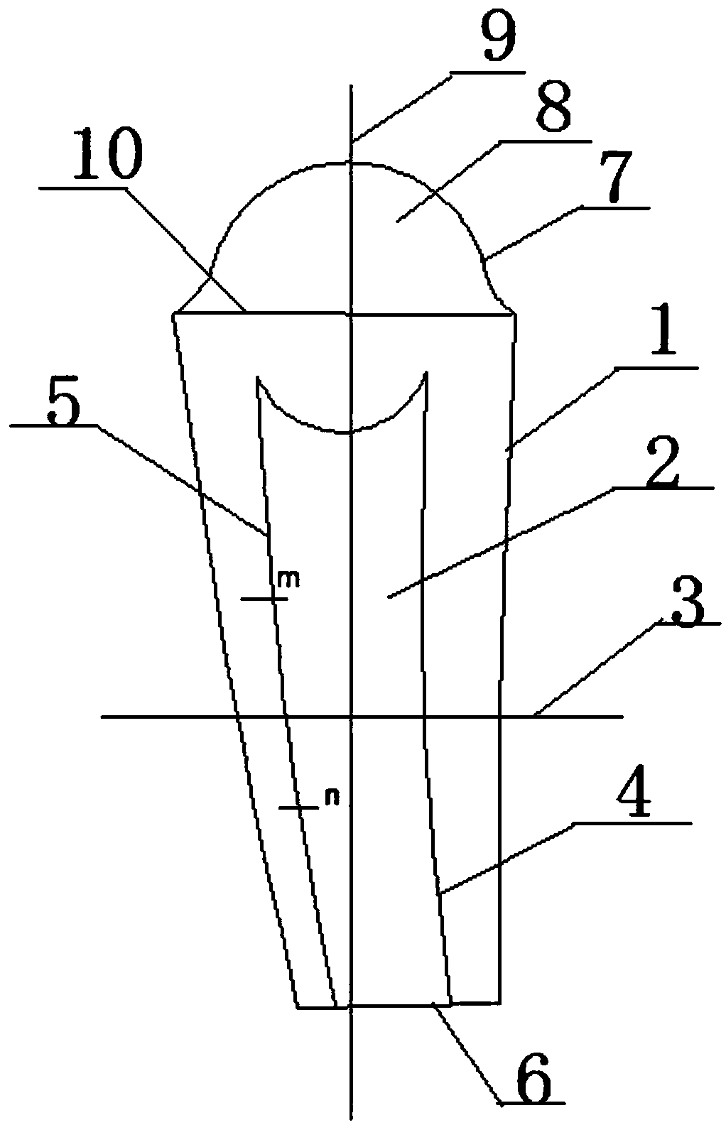 Novel sleeve preparation method