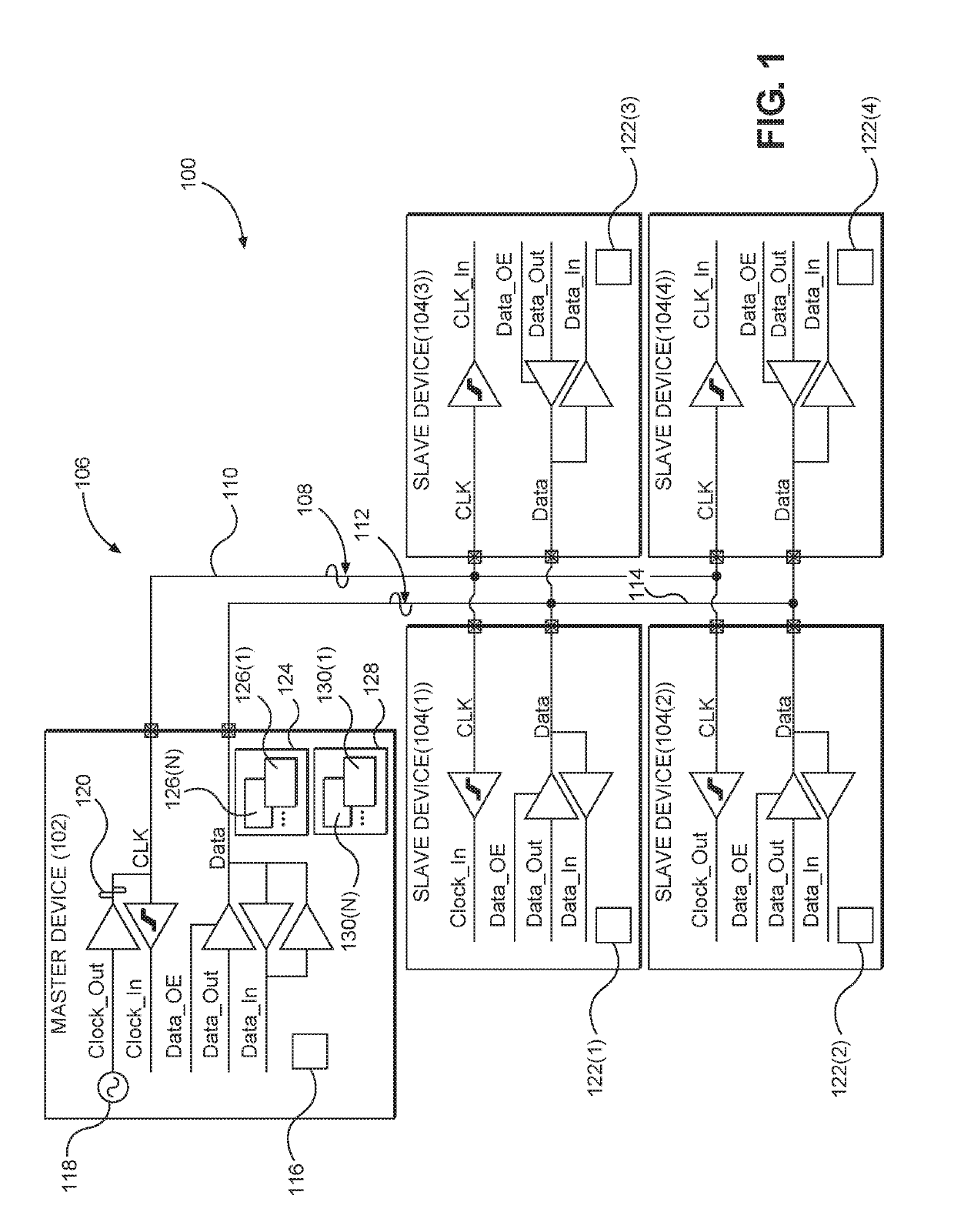 Phase alignment in an audio bus