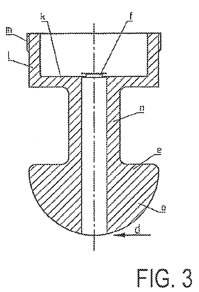 Load cell for sensing supporting forces in a support element