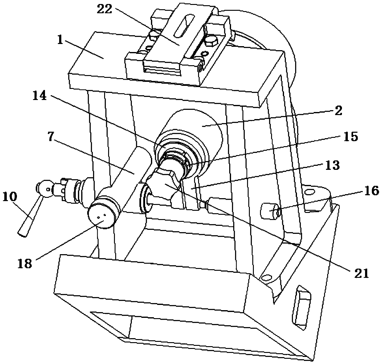 Inclined-hole indexing drill jig and application method thereof