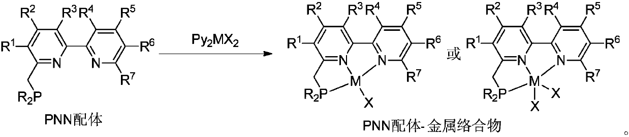 A kind of pnn ligand-cobalt complex catalyst and its preparation method and application