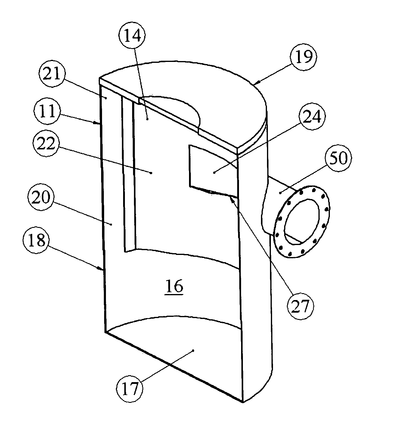 Apparatus for separating floating and non-floating particulate from a fluid stream