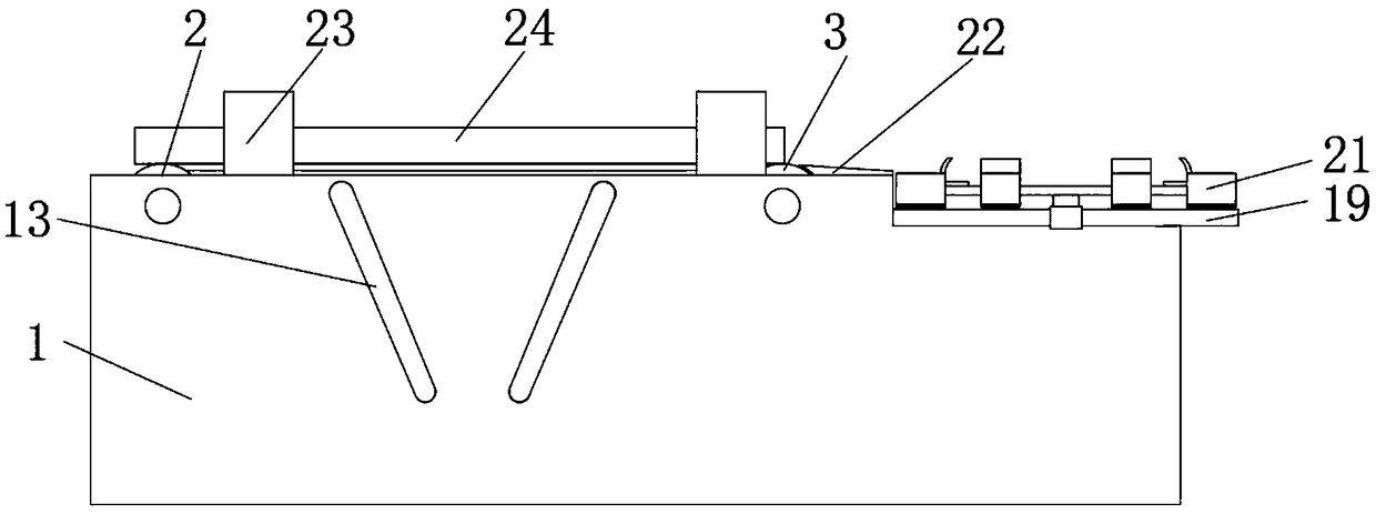 Automatic laminating device for biscuit packaging