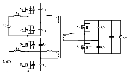 A kind of multi-port isolated bidirectional dc-dc converter