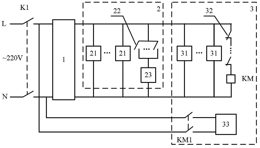 Alarm device for high voltage test area