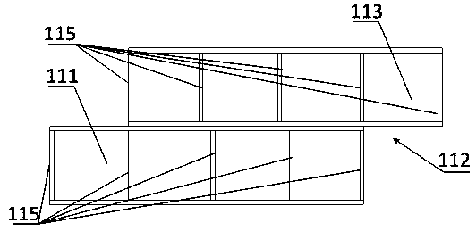 Rolling mill rack packaging and transporting support-hanger