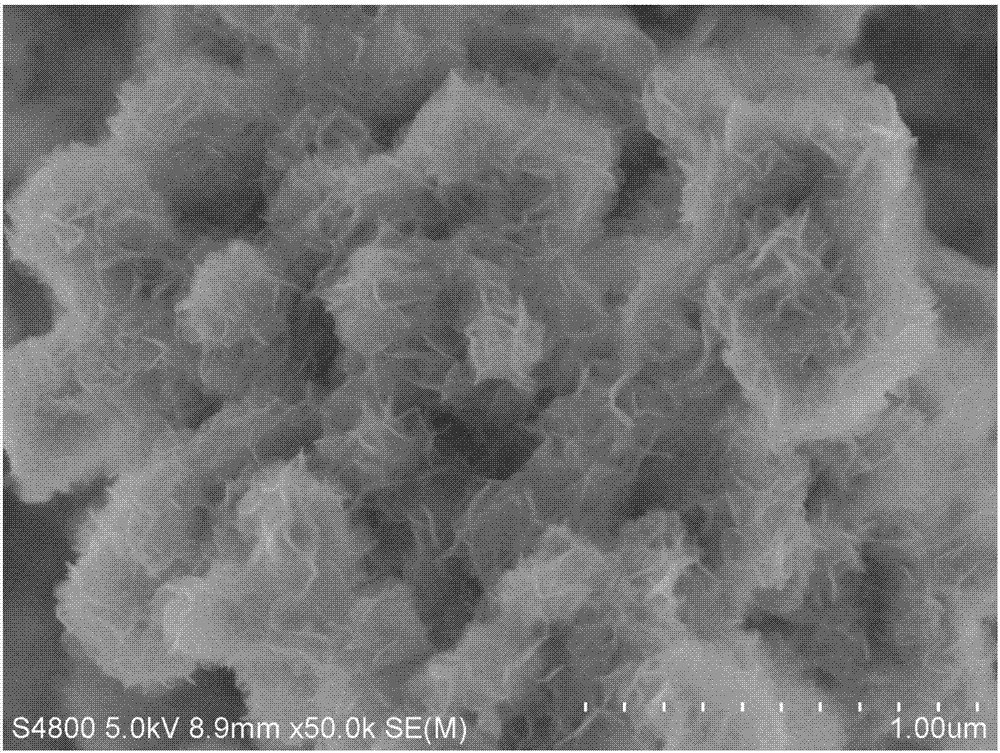 A highly efficient porous mos2-zn hydrogen evolution electrode and its preparation method