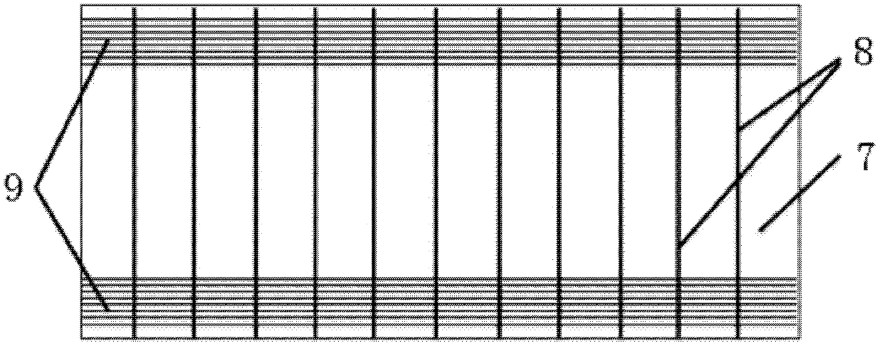 Unidirectional heat transfer flame retardation PTC macromolecule self-limiting temperature electrothermal film and preparation method thereof