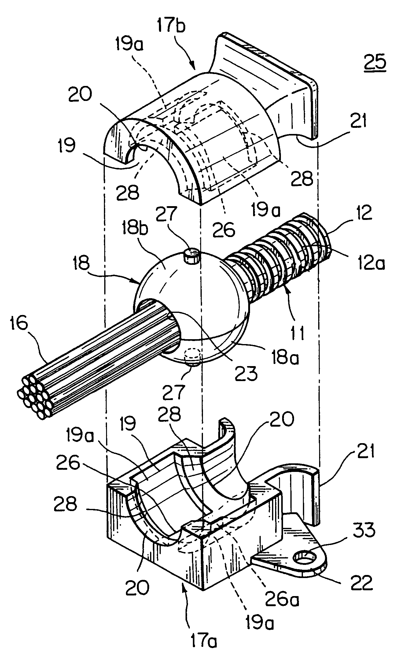 Wiring harness fastening device for electric supply line of sliding door and electric supply system utilizing the same