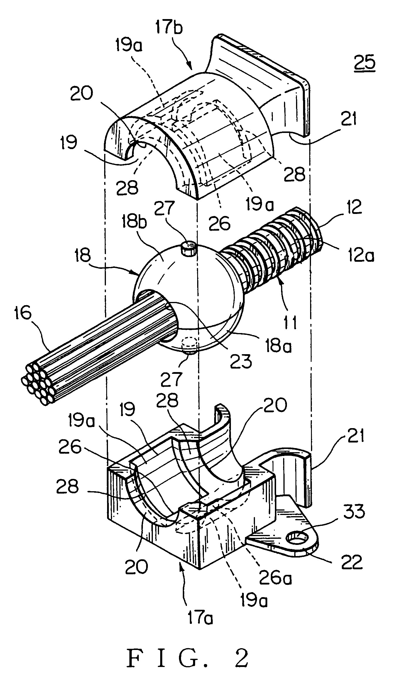 Wiring harness fastening device for electric supply line of sliding door and electric supply system utilizing the same