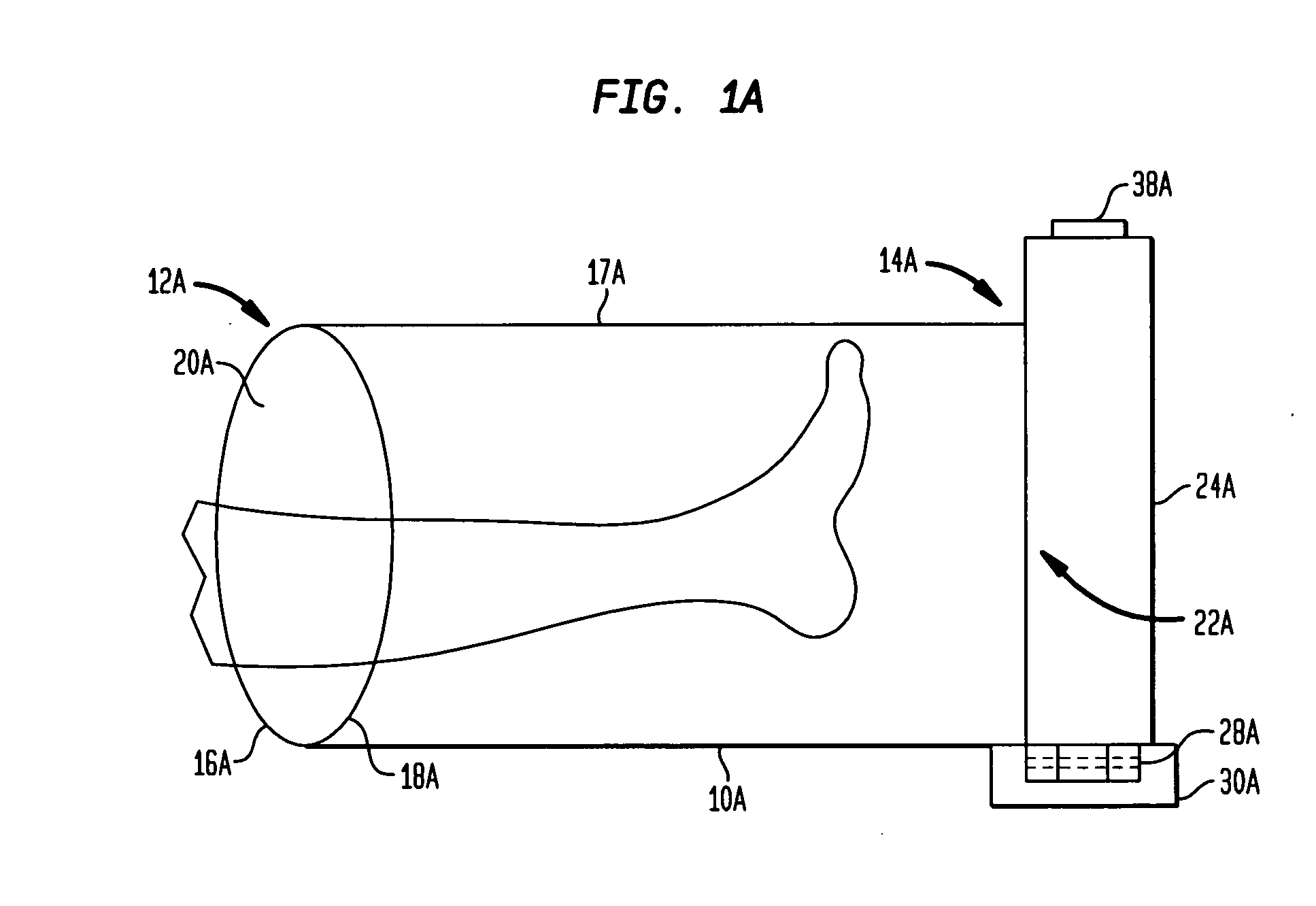Access port for flexible wound treatment devices