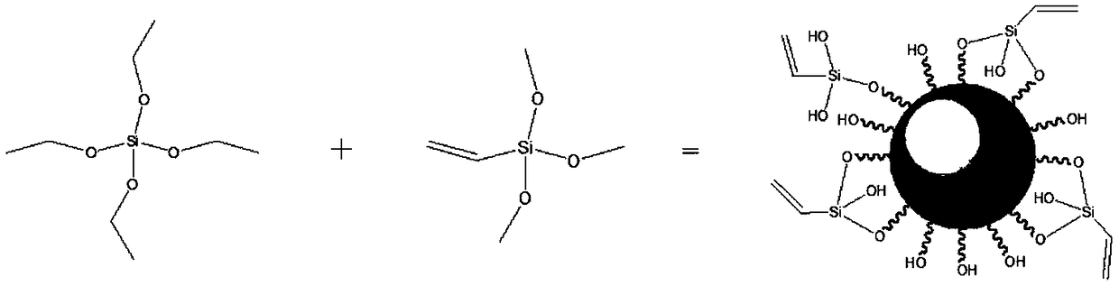 High-performance and environment-friendly nano-silicone acrylate outer wall coating and preparation method thereof