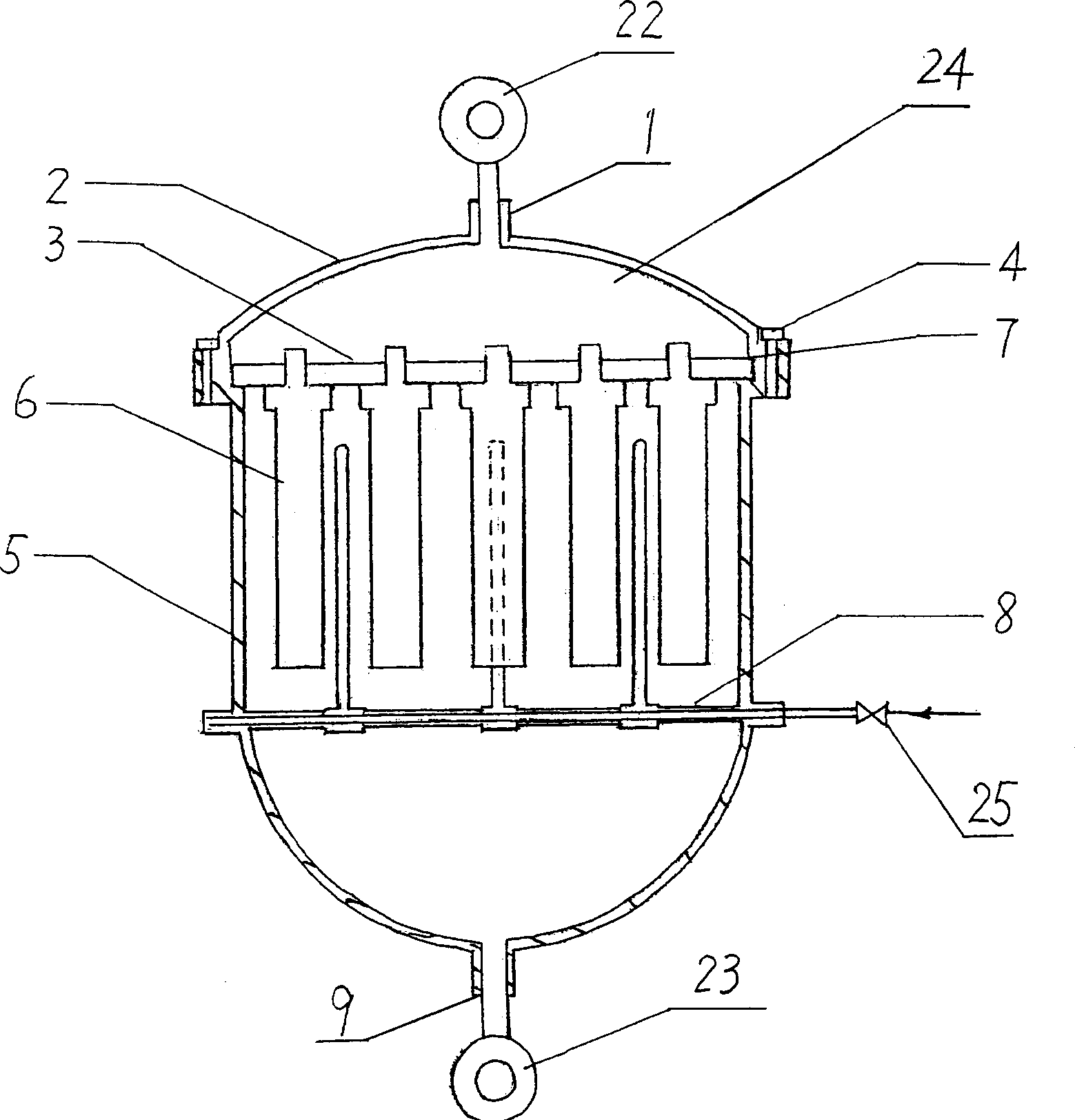 Fully-automatic resurgent water deep purifying and resurgent water reuse apparatus and process