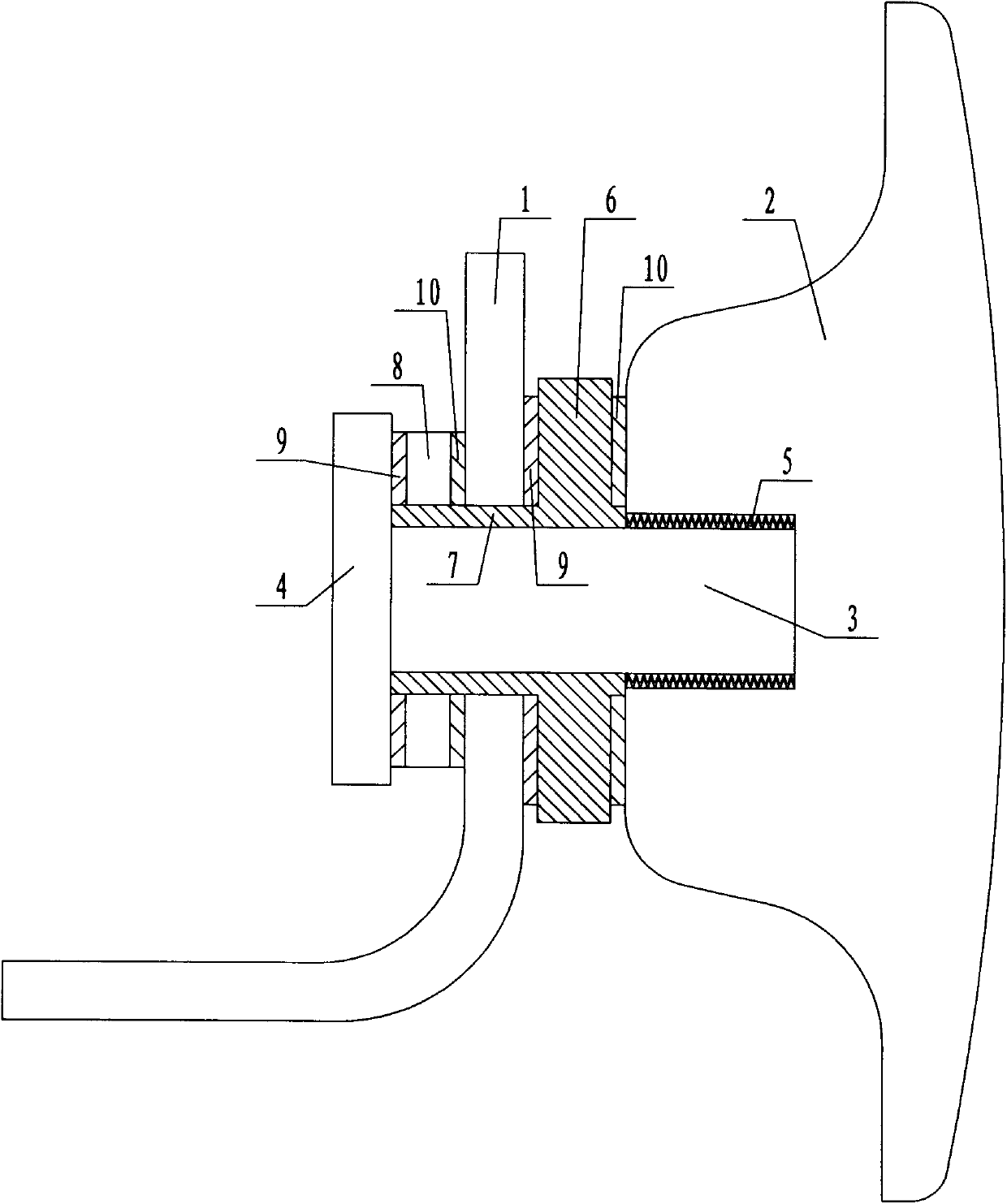 Hinge bracket structure for rear seat of automobile