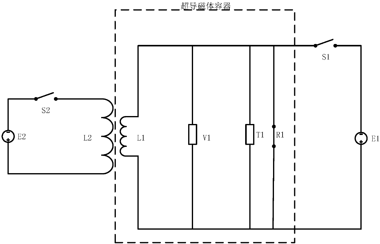 Superconducting magnet quenching protection system and magnetic resonance system