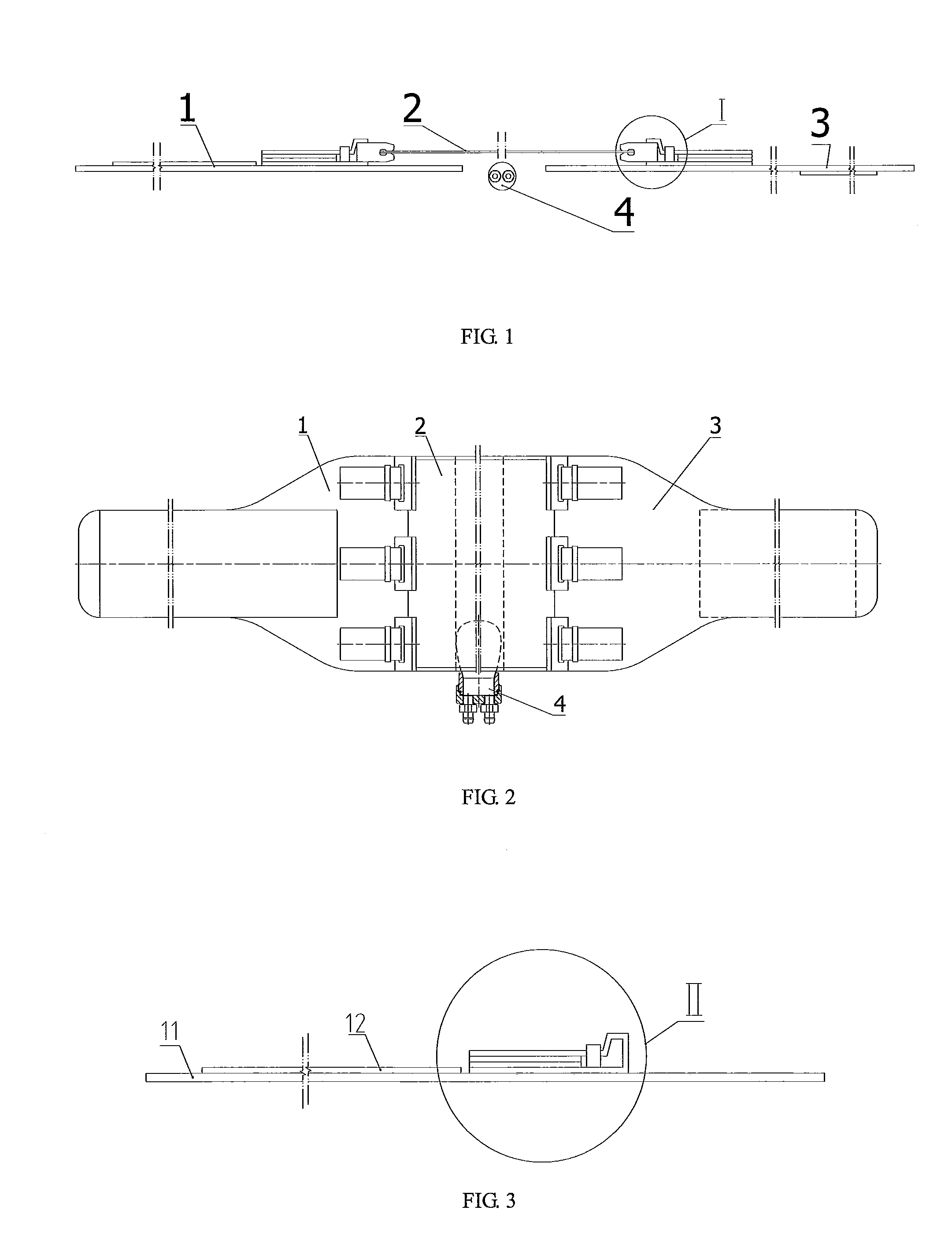 Intestinal Tract Pushing Apparatus for Ultrasonic Therapy