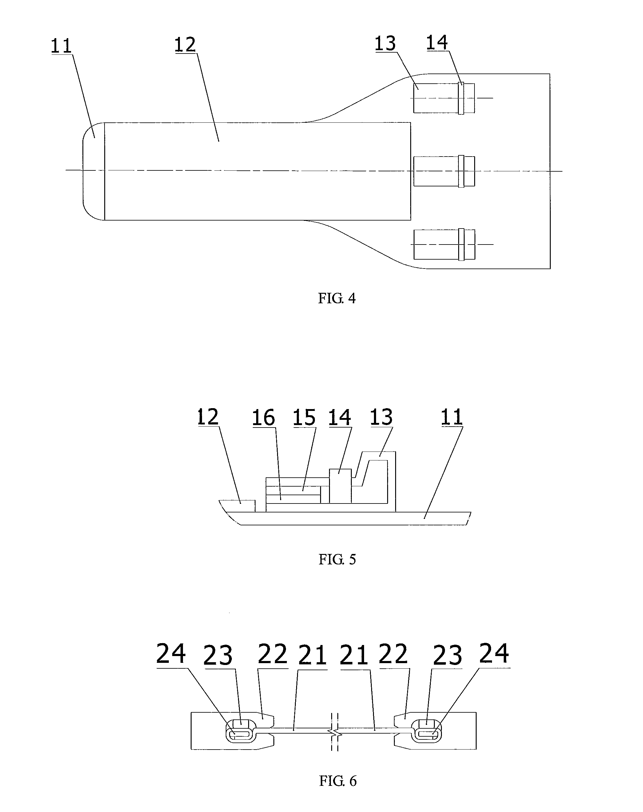 Intestinal Tract Pushing Apparatus for Ultrasonic Therapy