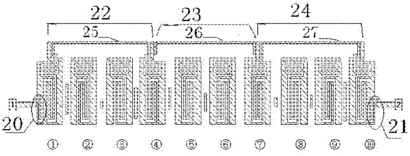 Miniaturized superconducting filter with multiple transmission zero points