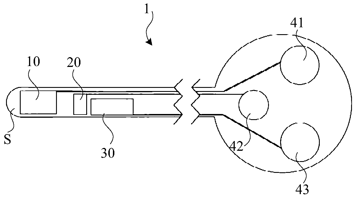 Working electrode of glucose monitoring probe and manufacturing method thereof