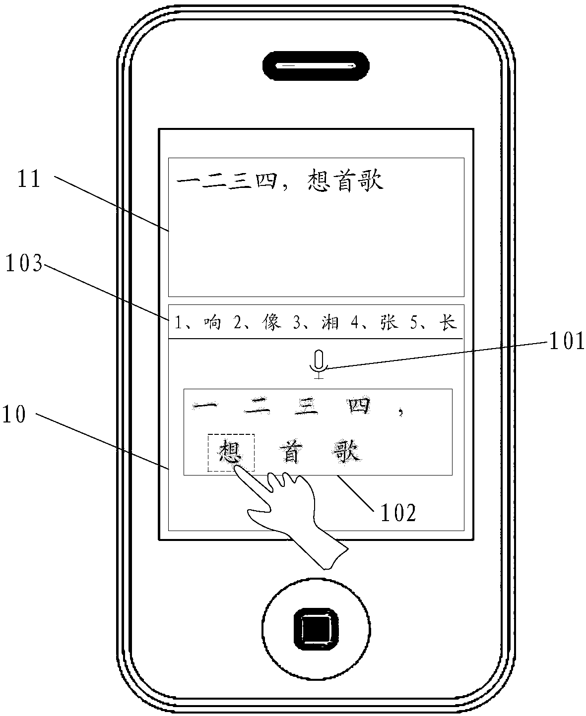 Character string error correction method and device