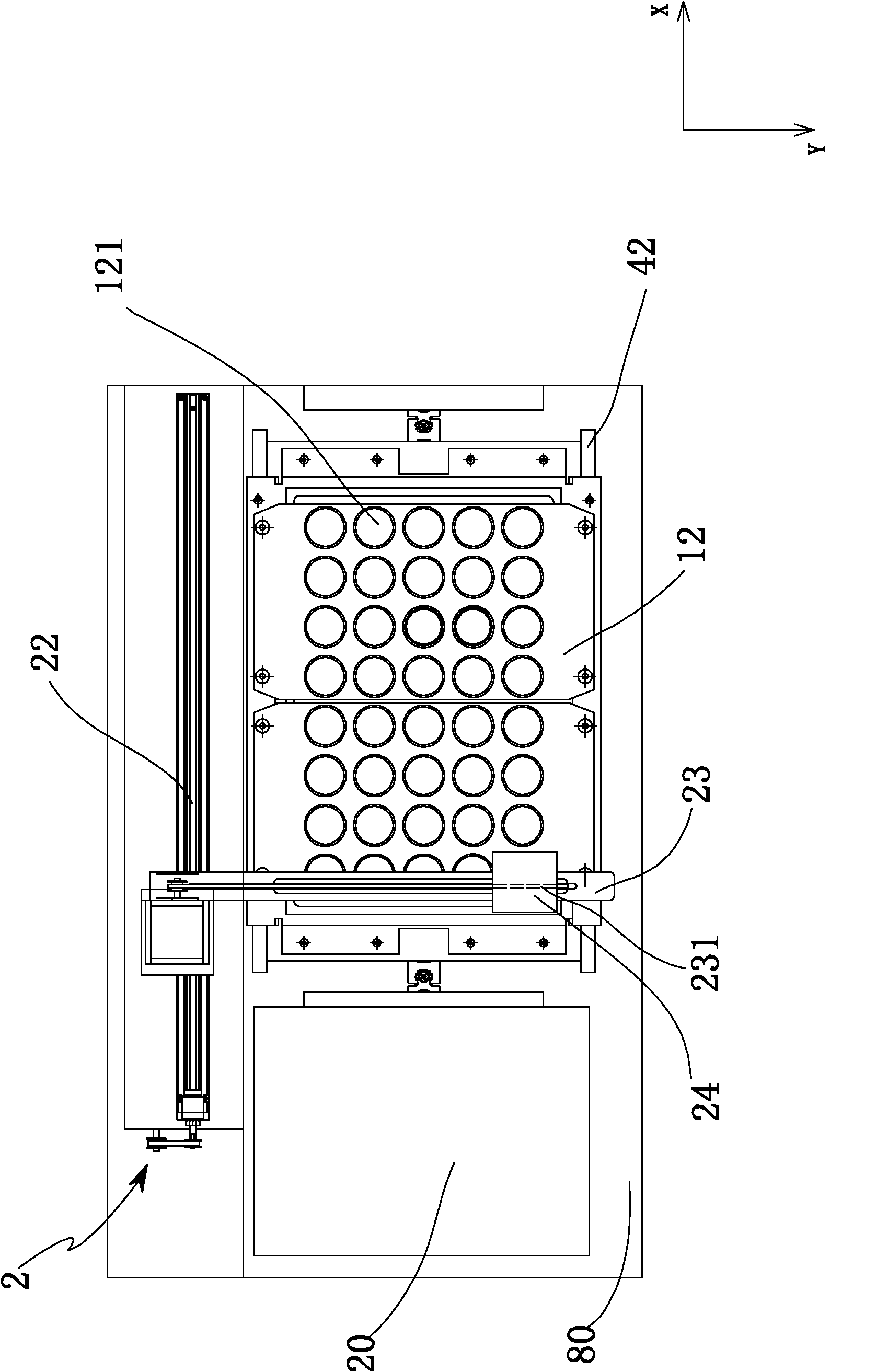 Sample digestion processing device