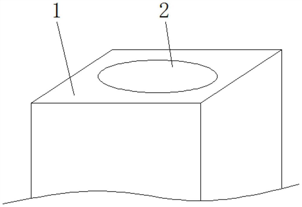 Proportioning structure in recycled concrete processing process