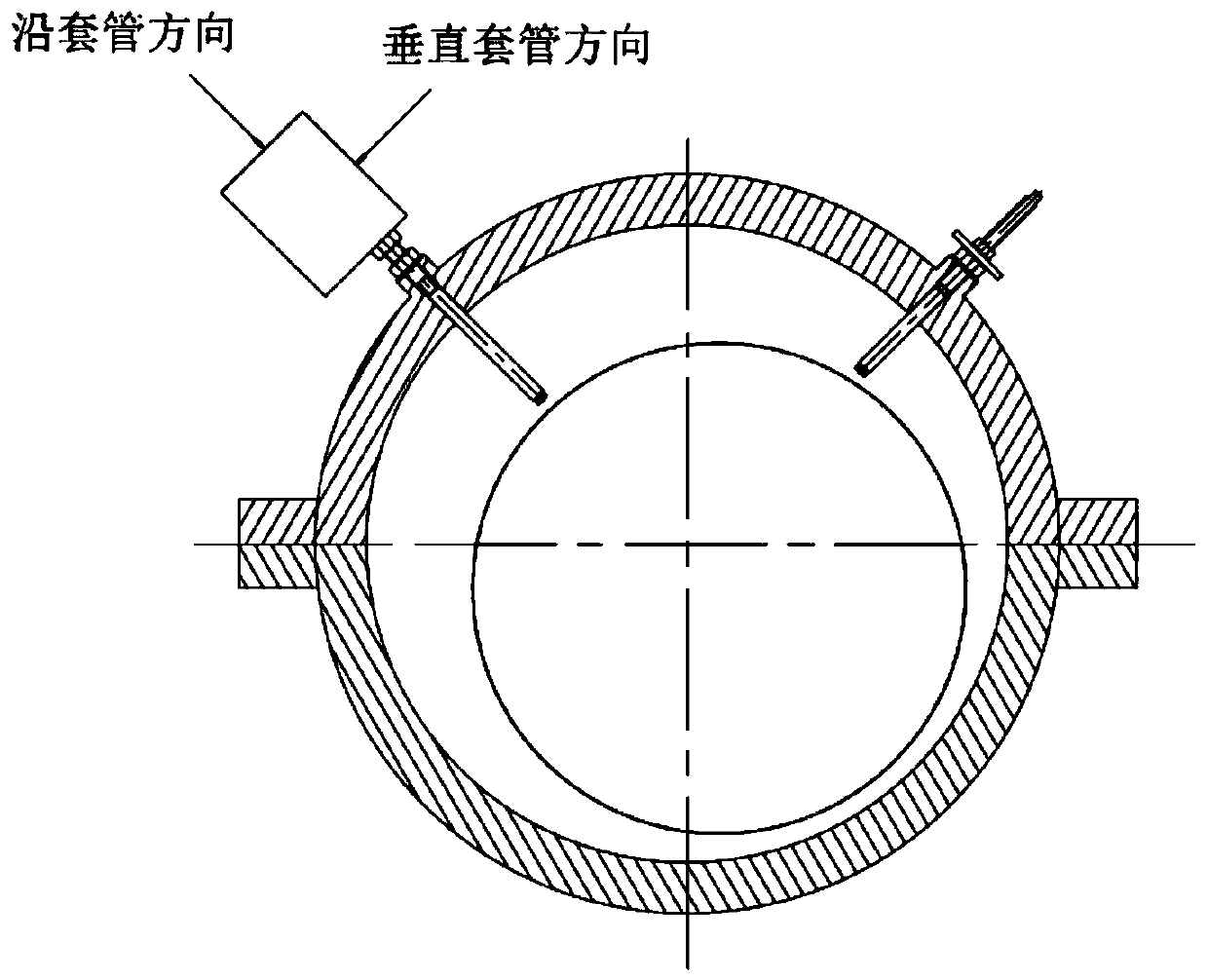 A non-contact eddy current sensor structural modal testing method