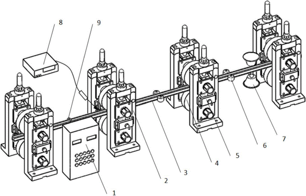 Method and device for forming ultra-high-strength precision rectangular tube