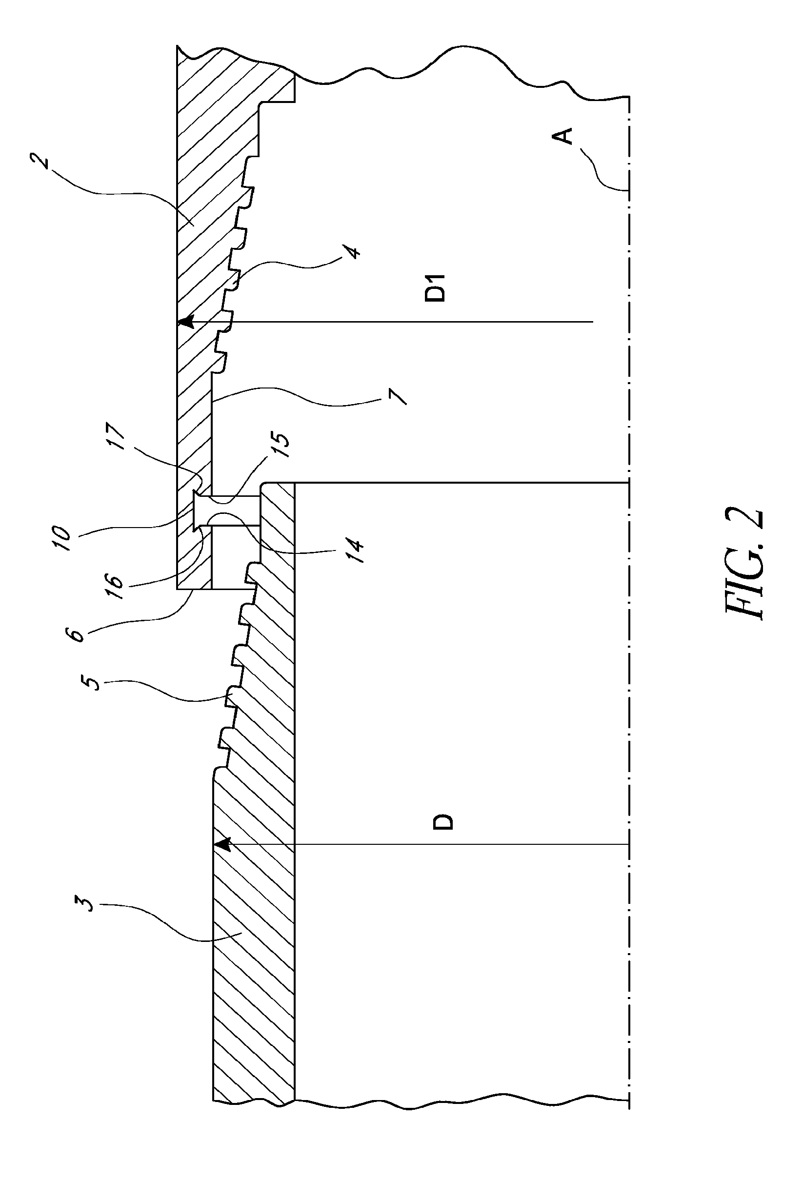 Threaded joint with pressurizable seal