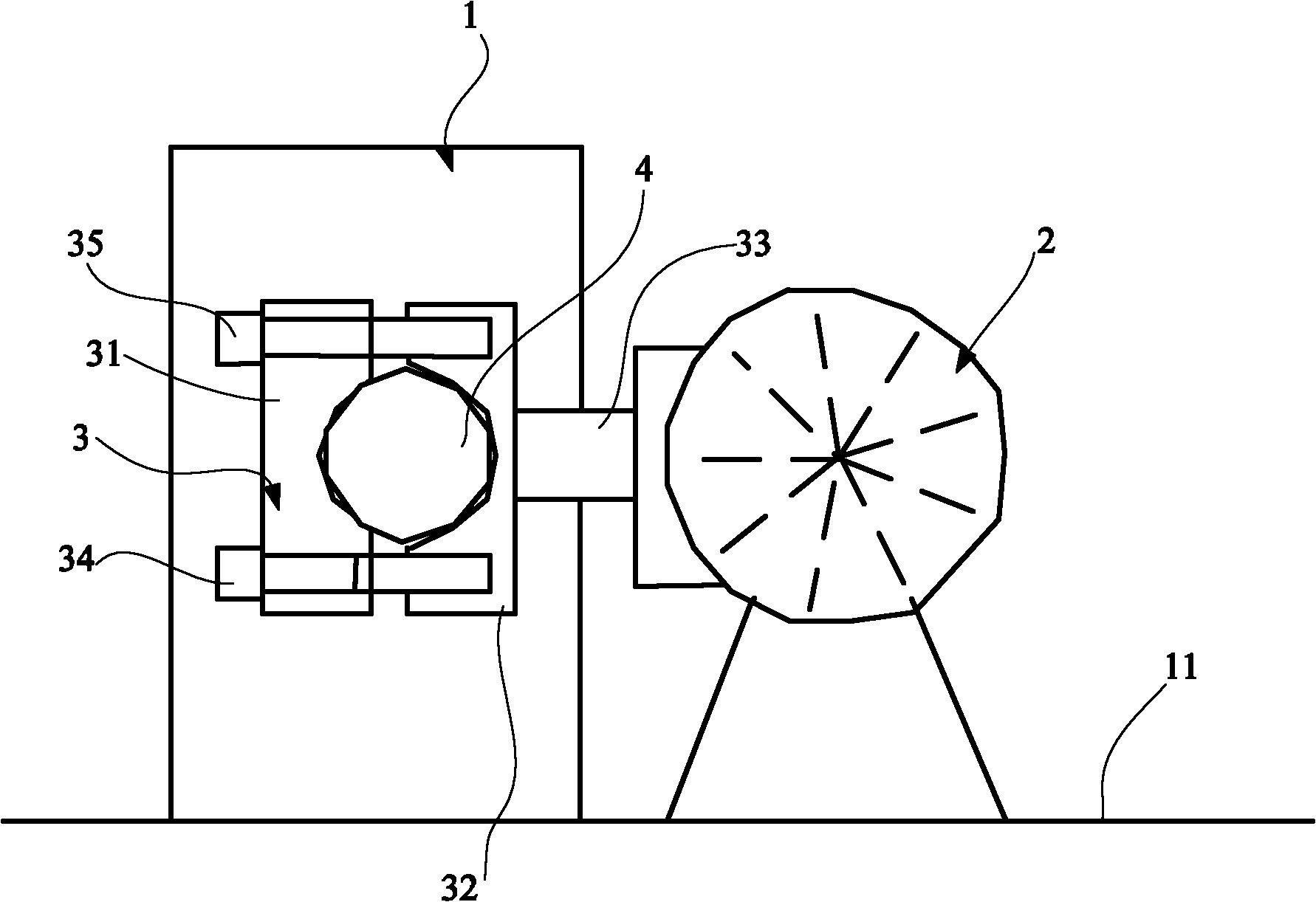 Central hole processing system and processing method of eccentric shaft